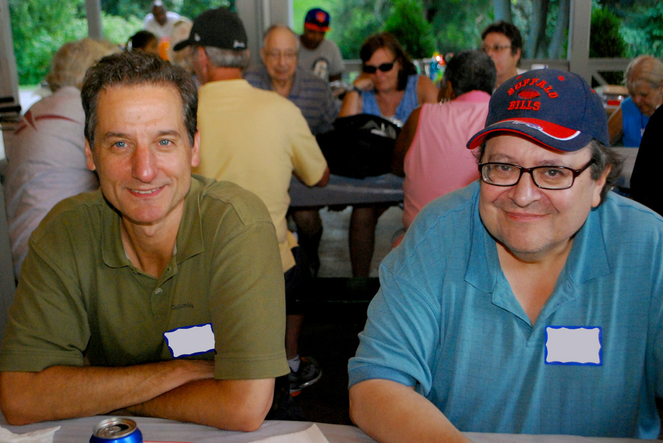 friends at a cookout